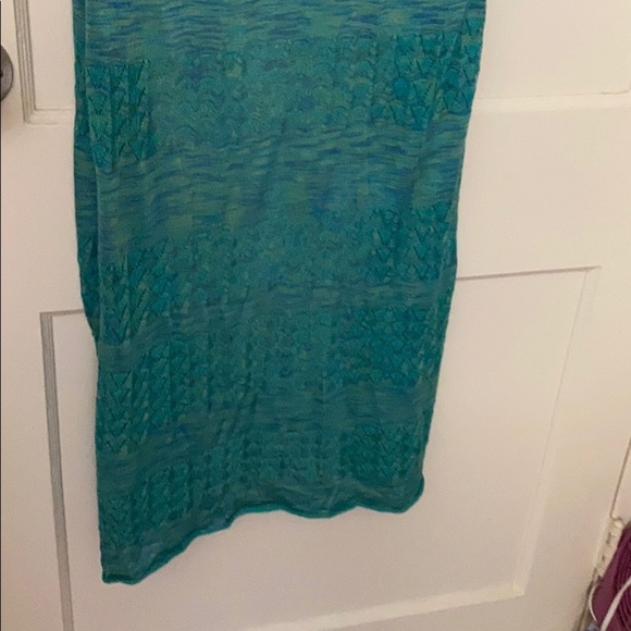 NWT Bebe green high slit duster kimono (no belt) - Picture 10 of 11